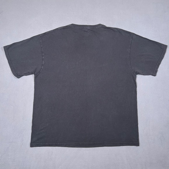 Rolling‎ Stones T Shirt Mens 2XL Black Faded 2013 Musidor Tribal Hot Lips - Picture 2 of 6